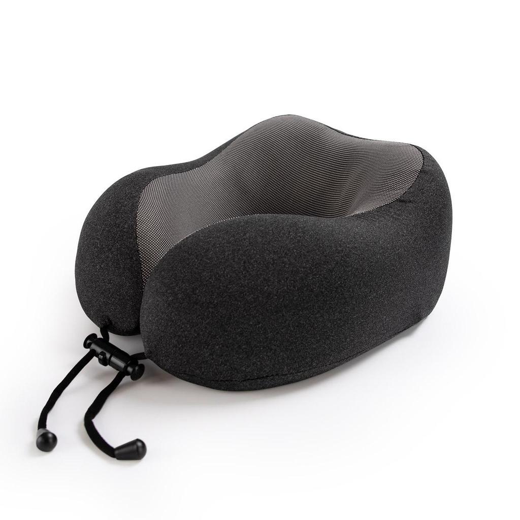 Customizable Memory Foam U-Shaped Travel Neck Pillow