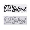 19x7CM OLD SCHOOL Vinyl Custom Classic Car Styling Decal Sticker Car Accessories