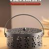Fireproof Anti-Scald Mosquito Coil Holder with Lid - Iron Incense Burner for Indoor Use