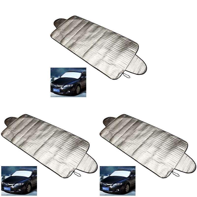 Premium Portable Folding Dust Shield Car Windshield Protector Sun Shade Auto Visor Cover For Four Season Protection