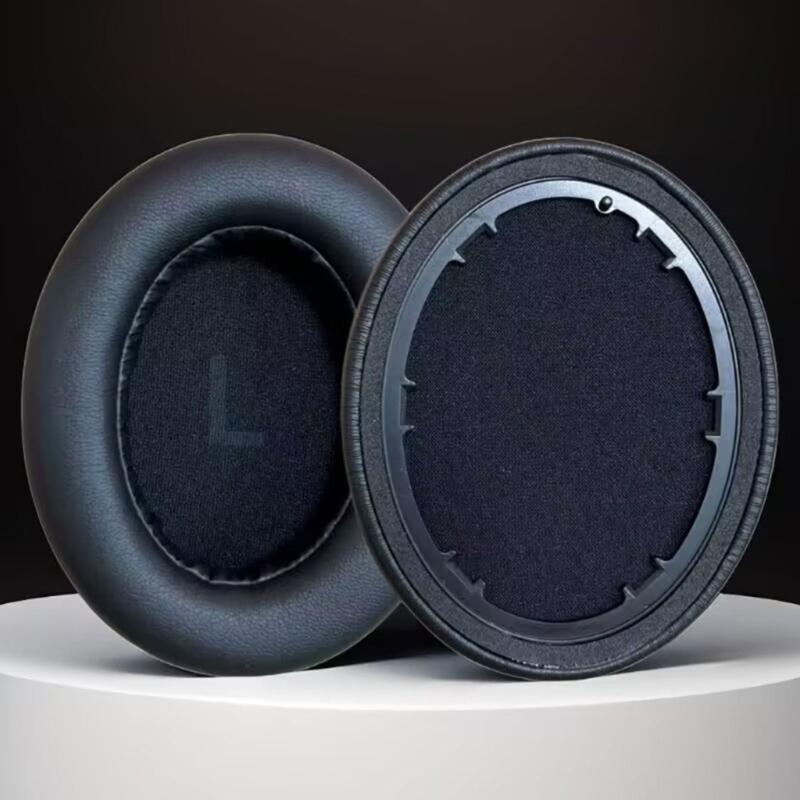 Noise Isolating Ear Cushions with Soft Protein Leather Stable fit Replacement Ear Pad