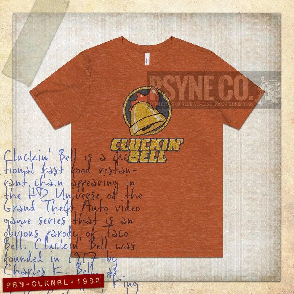 

Cluckin Bell 1982 Vintage Men s T shirt 3XL