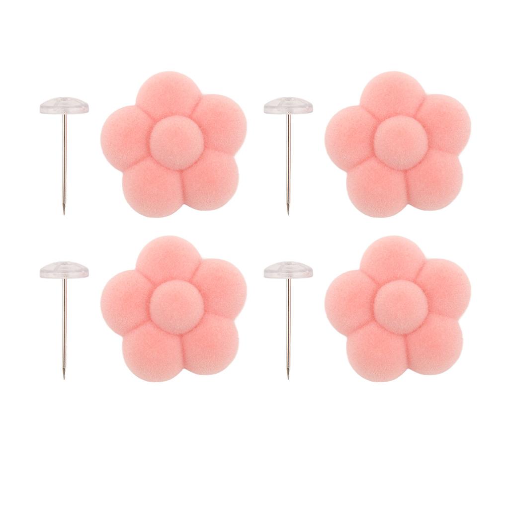 16 Sets Bettdecken-Nadeln Blumenstil Weiche Baumwolle Stahlnadeln Einfache Bettdeckenklammern für Decke Cur