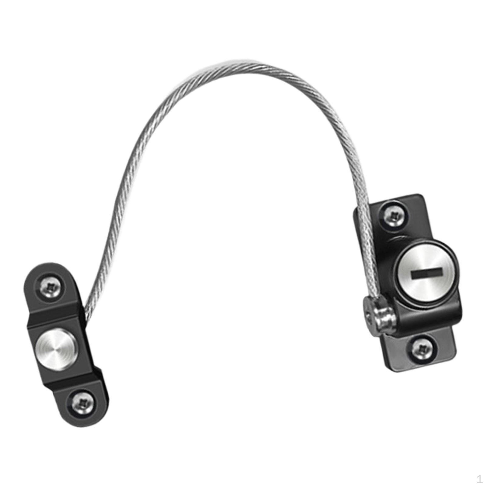 

Window Restrictor Locks Door Cable Lock, Ventilator Easy to Install, Keyed Opening Child