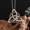 Retro Domineering Ouroboros Wrapped Around The Tree of Life Pendant Necklace Men's Personalized Punk Cool Casual Jewelry Gift
