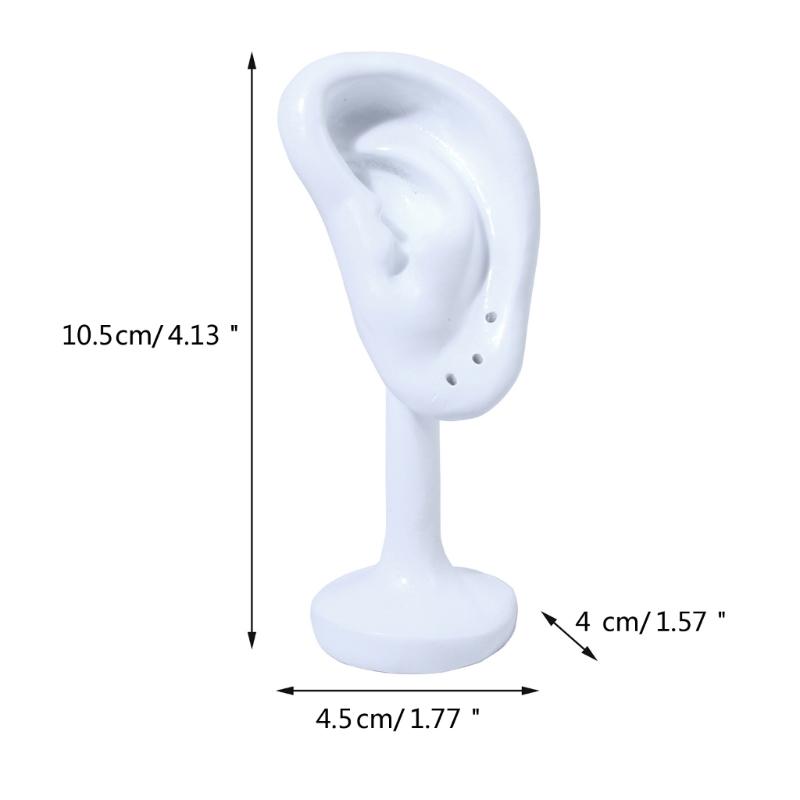 Elegant Earring Display Stand Jewelry Organizer Rack Simulated Ear Shaped Ear Rings Presentation Stand Earwear Holder