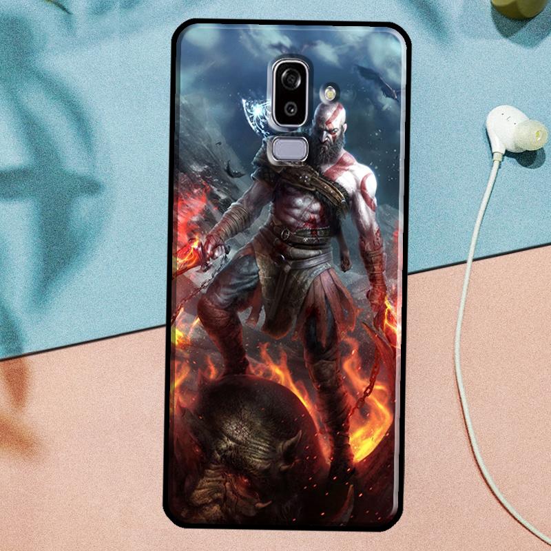 God of War Game Case For Samsung Galaxy J3 J5 J7 2017 A3 A5 2016 A6 A8 J2 J8 A7 A9 2018 J4 J6 Plus Cover