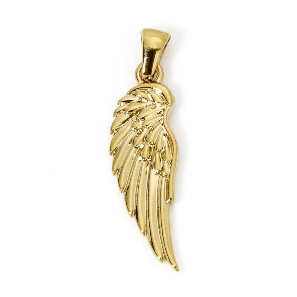 2 PCs 304 Stainless Steel Retro Charm Gold Plated Key Cross Wing Butterfly Pendant For DIY Necklace Bracelet Jewelry Making