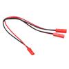 JST Plug Splitter JST Male Female Y Cable 1 Female to 2 Male Parallel Adapter Cable for RC Car Airplane and Boats