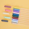Tritan Telescopic Straw Set Milk Tea Beverage Reuse Water Cup 1.2Cm Straw Multi-Color Optional