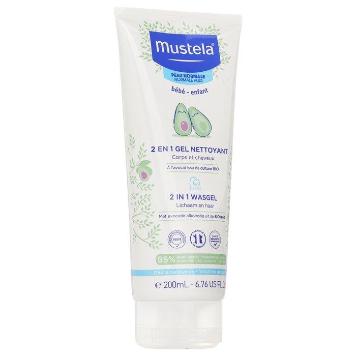 MUSTELA 2-in-1 Body & Hair Cleansing Gel - For Normal Skin