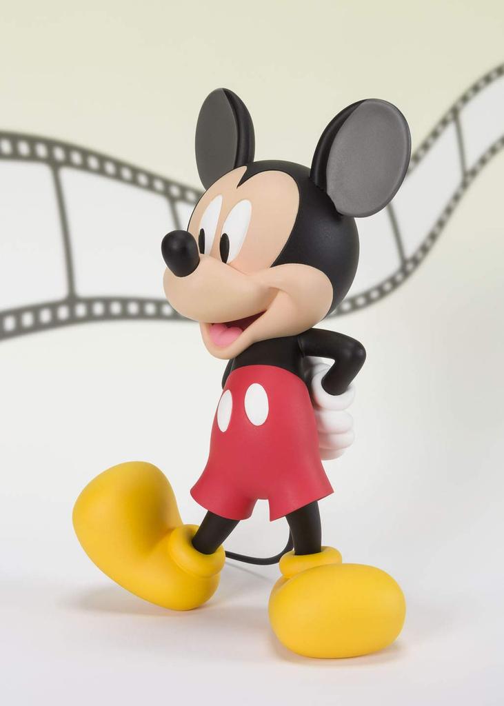 TAMASHII NATIONS Figuarts ZERO Mickey Mouse 1940er Jahre Ca. 130mm PVC ABS Bemalte Komplettfigur &