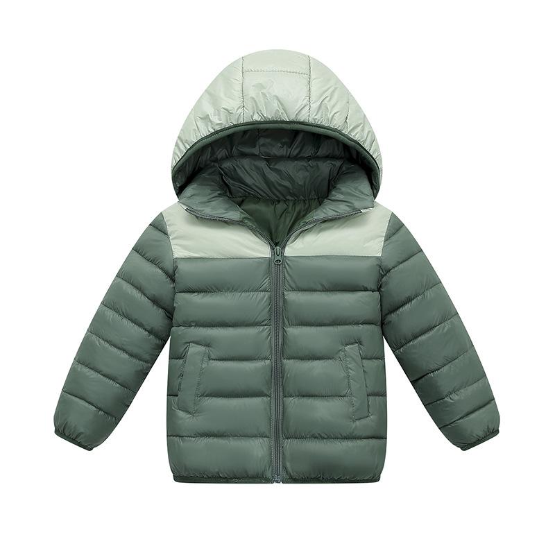 

Children s Cotton Coat Winter Light and Fashionable Cotton-padded Jacket for Girls and Boys 130cm