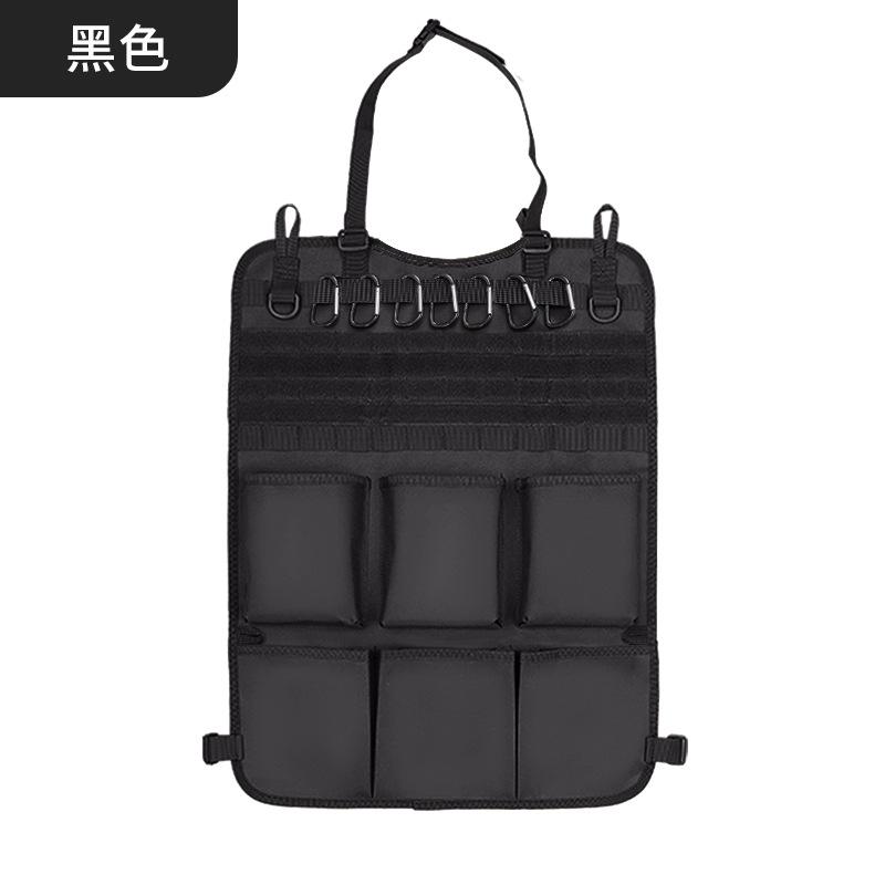 High Quality Multifunction 55*37CM 600D 6PCS In 1 Car Back Seat Tactical Hanging Storage Organizer