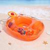 Baby Water Toys Swim Ring with Cartoon Animals Outdoor Pool Inflatable Seat Float Boat Water Play Games Accessories for Kids