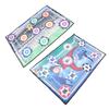 Soccer Ball Game Mat Set Indoor Outdoor Football Toss Target Game Toss Soccer Goal Game with Soccer 