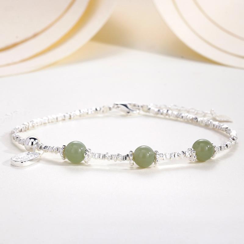 Lucky Nafu Bracelet Women's Guochao New Chinese Niche Delicate Round Bead Bracelet Women