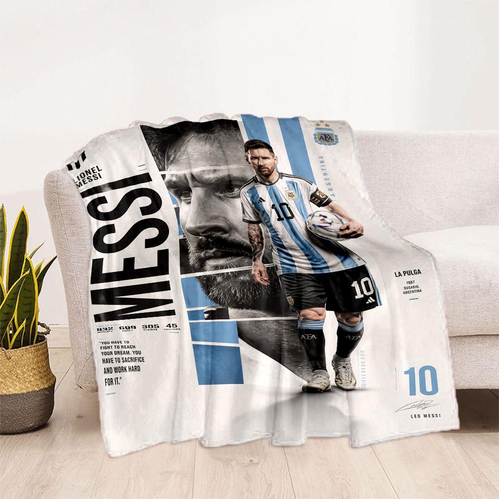 Football Player Action Blanket Soft & Cozy Great for Couch Office Chair for All Seasons Warmthful Decor Best Holiday Gift for Friends Family