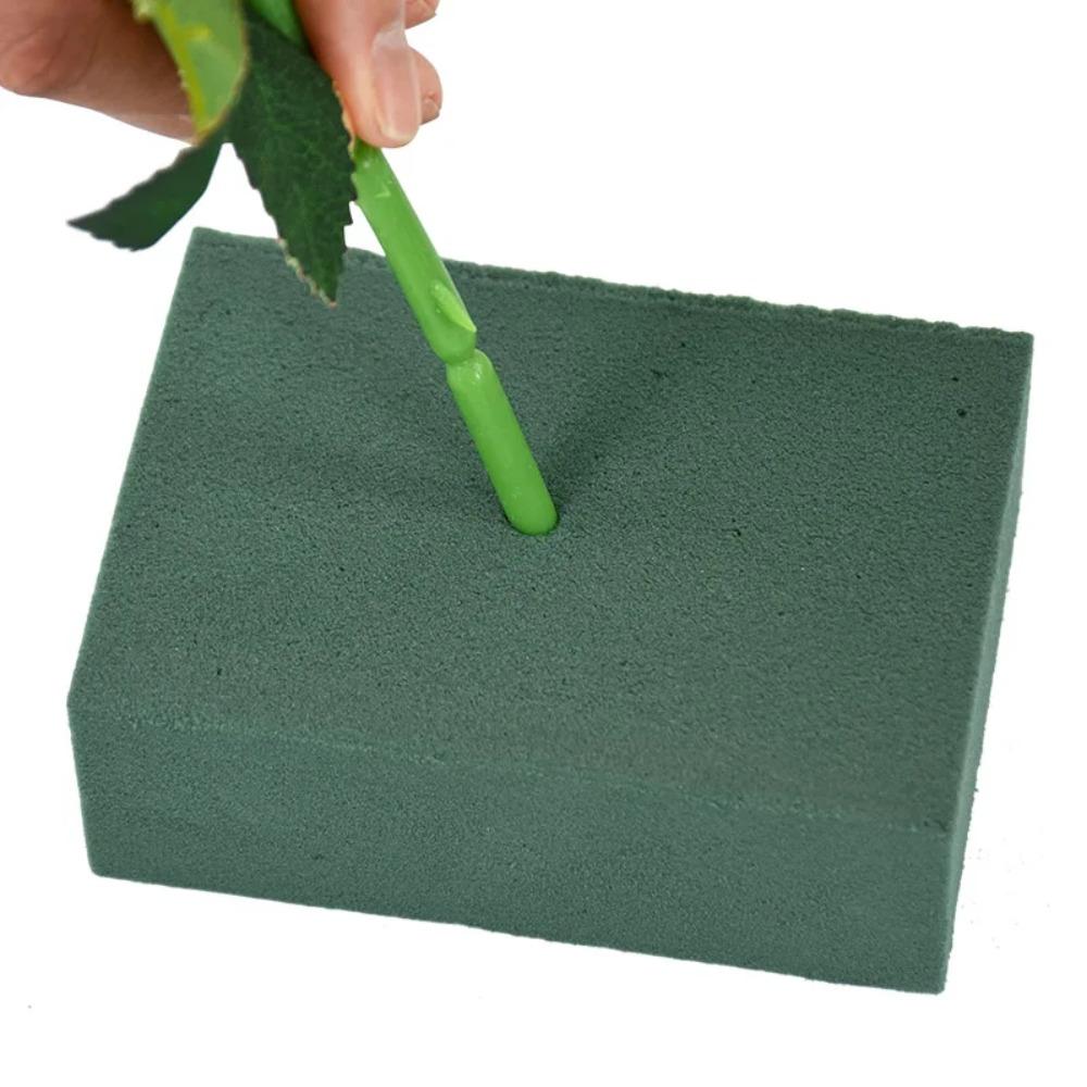 2/4/6pcs Rectangle Floral Foam Brick Fresh-Keeping Artificial Flower Mud  Wedding Aisle