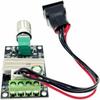 JZK PWM DC Motor Speed Controller Reversible with Switch, 3A 6V 24V 12V PWM Motor Controller with Speed-control Switch, 1203BB DC Voltage Regulator