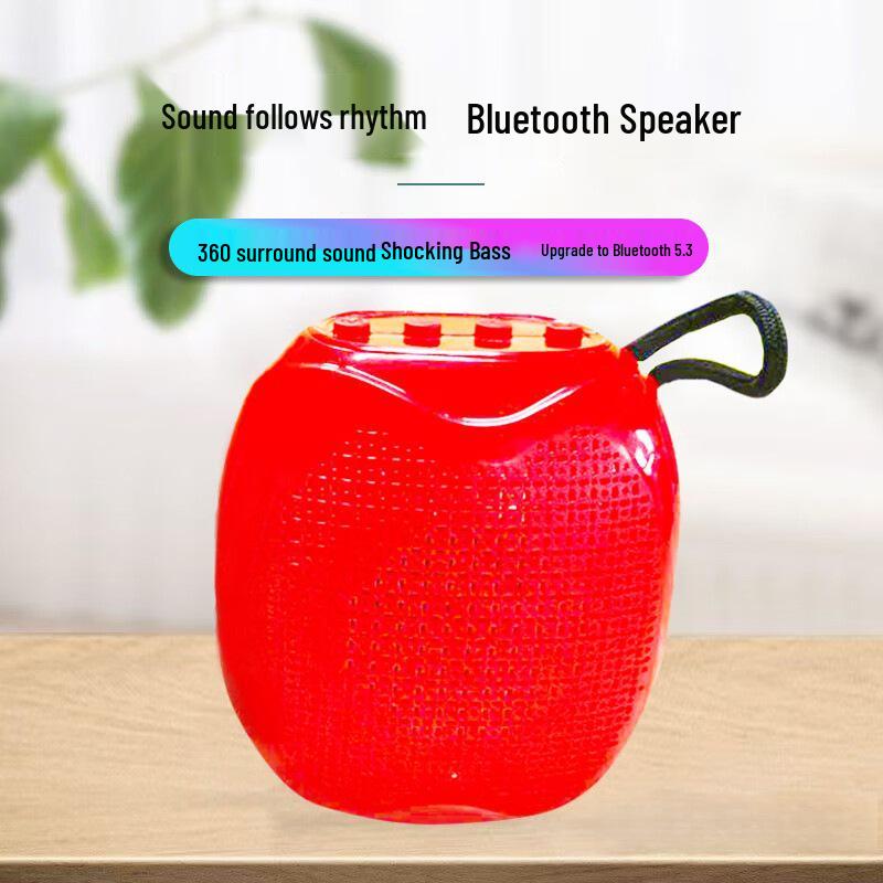 

S18 Mini Bluetooth Wireless Speaker: High Volume, Portable Outdoor Subwoofer