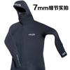7mm Neoprene Hooded Full Wetsuit Scuba Diving Snorkeling Water Sports Men Adult Thermal Insulated Dive Suit