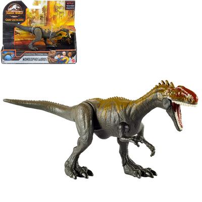Mattel Jurassic World Real Mini Action Figure Monolophosaurus Years Old and GVG51 (JURASSIC WORLD) [Total Length 20cm] [4 Up]