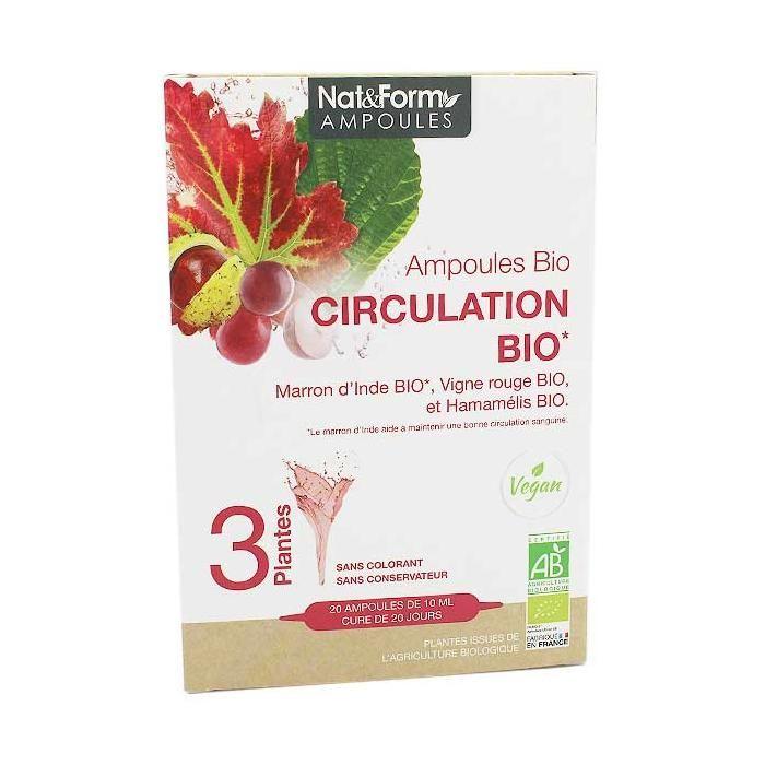 Nat & Form Circulation Bio 20 Ampoules