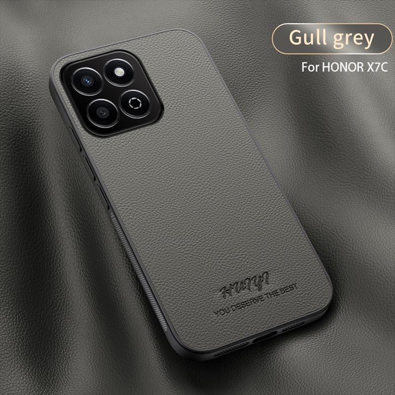 Luxury Business Leather Soft Frame Magnetic Cover For Honor X7C HonorX7C Phone Cases Capa