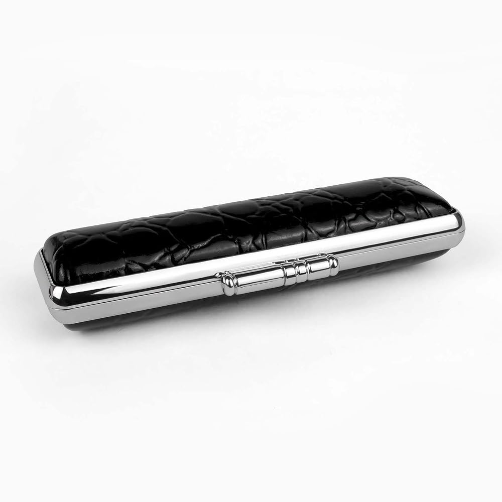 Three-piece set of titanium blasted black titanium seals with markings. Suitable for official use,