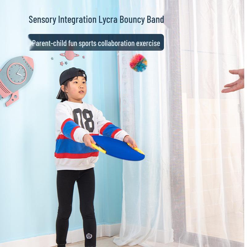 Children's Bounce Ring Catch Ball - Kindergarten Sports & Sensory Training Toys for Parent-Child Play