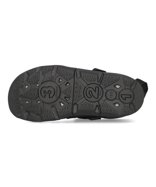 IFME Water 3E Kids' Shoes, 20-5318, Black, 16.5 cm,