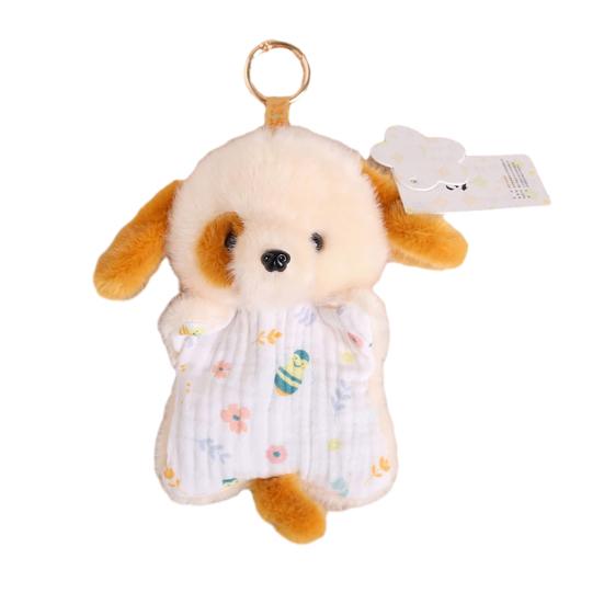 

Pendant Cartoon Elephant Monkey Fox Plush Keychain Frog Design Bags Backpacks Keys Decorative Bag Accessory