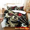 3D Print  OVERLORD Bedding Set Duvet Cover Bed Set Quilt Cover Pillowcase Comforter king Queen Size Boys Adult Bedding Set