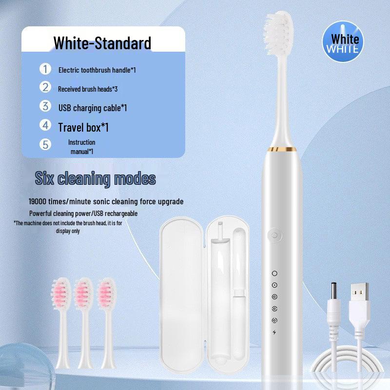 „Intelligente elektrische Schallzahnbürste für Paare – länderübergreifendes Laden, weiche Borsten, automatische Reinigung.“