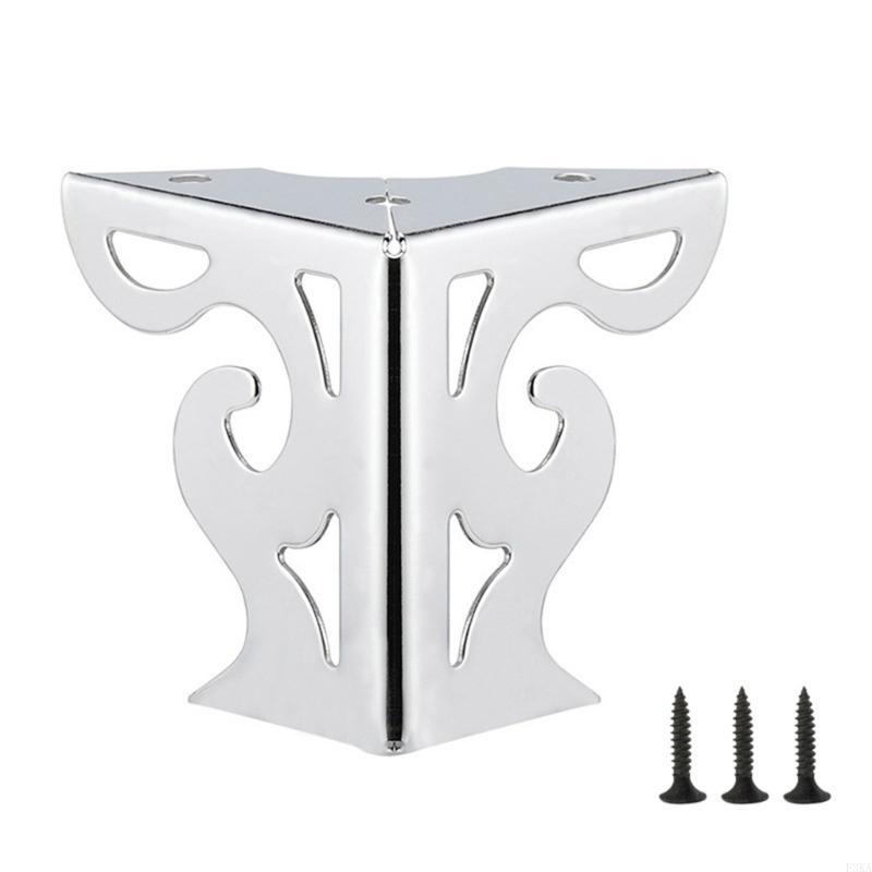 

Decorative Metal Legs Iron Legs Simple Use for Sofa & Cabinet Support срібний
