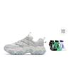 Fila FLUID 6 Low Top Casual City Commuting Running Shoes Women's White Silver F12W522111FSS
