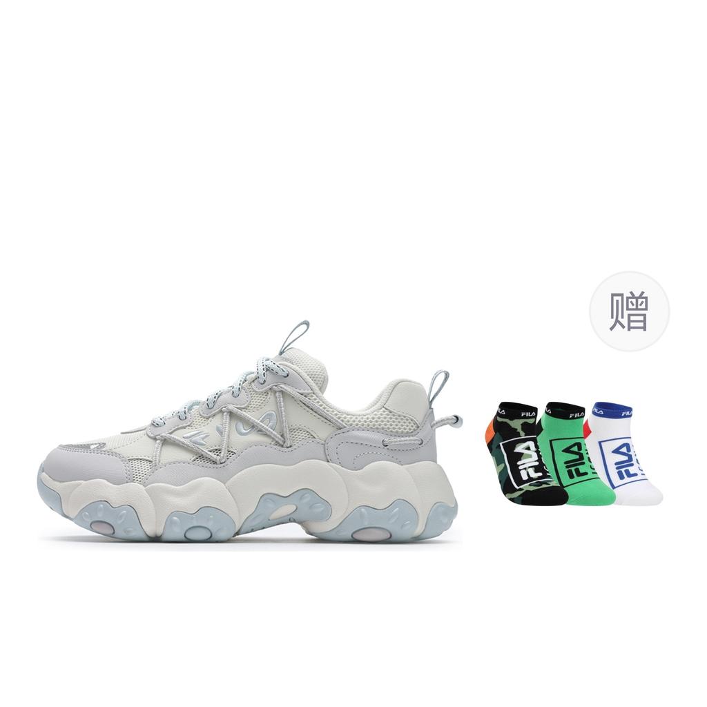 Fila FLUID 6 Low Top Casual City Commuting Running Shoes Women's White Silver F12W522111FSS