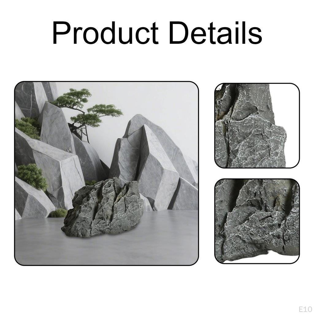 Artificial Landscape Rock Decorative Backyard Stage Faux Sculpture Versatile Ornament