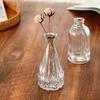 SEE KEAN Simple Transparent Striped Glass Vase