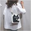 Casual Canvas Shoulder Bag for Women Large Capacity Messenger Crossbody Bag Student Handbag