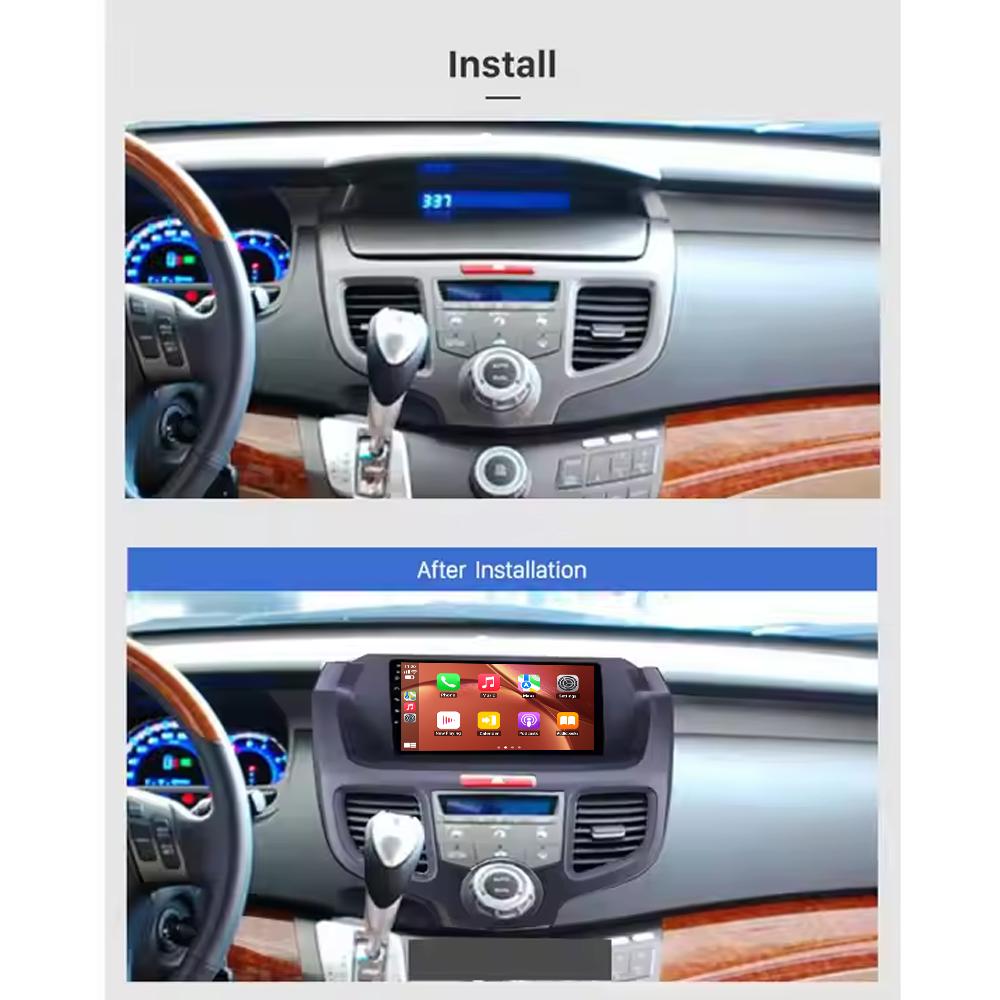 Carplay Pro Honda Odyssey RB1 2004 - 2008 Android Auto Rádio do auta Auto Multimediální Přehrávač Videa Navigace GPS Stereo GPS DSP 2 Din