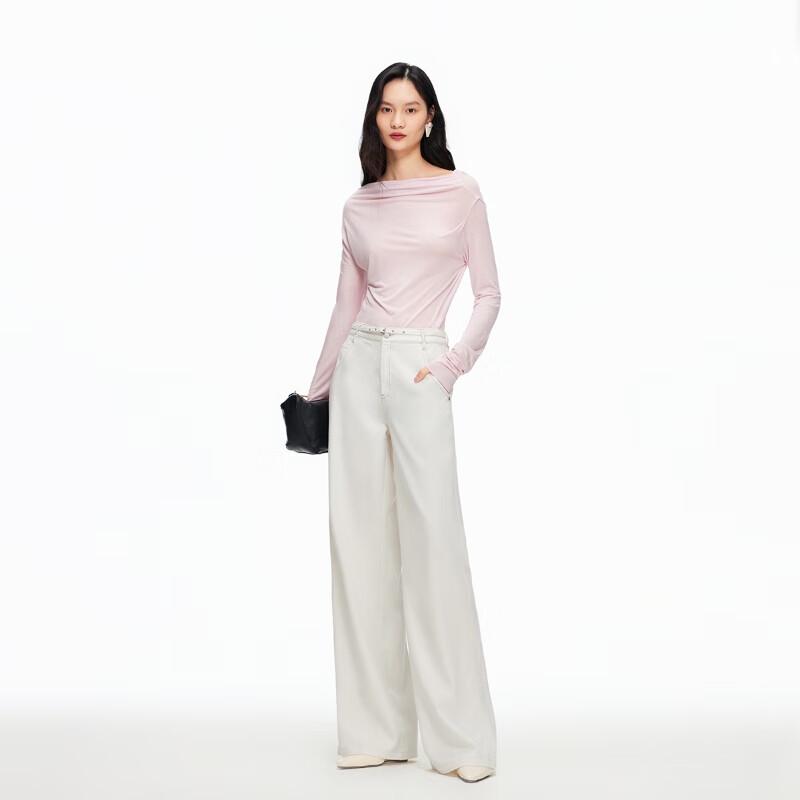 VEROMODA Women's Loose Fit Jeans with Detachable Belt