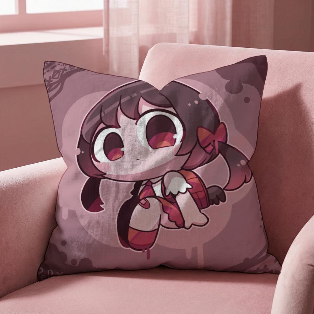 

Cartoon P-PepoyoS Cushion Cover Multi-Scene Pillow Cover for Home & Car - Reversible, Soft & Durable for Daily Use 30cmx30cm