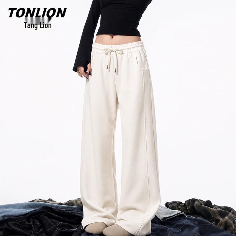 TonLion Women's Casual Wide-Leg Track Pants