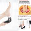 Electric Foot Callus Remover Set Portable Foot File Pedicure Tools 3 Grinding Heads 2-Speed Waterproof Foot Care Kit for Cracked Heels Calluses Hard D