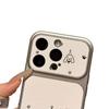 Three Little Dogs Apple 17 Pro Max Phone Case, Large Window, Silver Frame & Corning Shell, Model 13