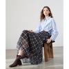 Betu Women's 2026 Spring Plaid A-line Skirt