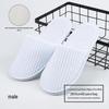 Star Hotel Disposable Non-Slip Slippers for Bed & Breakfast, Guest Room, Beauty Salon, Club House, and Home.