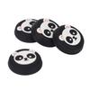 4pcs Thumb Grip Multipurpose Replacement Silicone Thumb Grip Caps for PS5 ControllerBlack